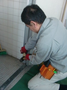 埼玉県立八潮高等学校のトイレ修繕工事を行いました