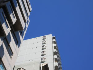 菱和パレス高輪タワー 屋上広告板撤去工事完了