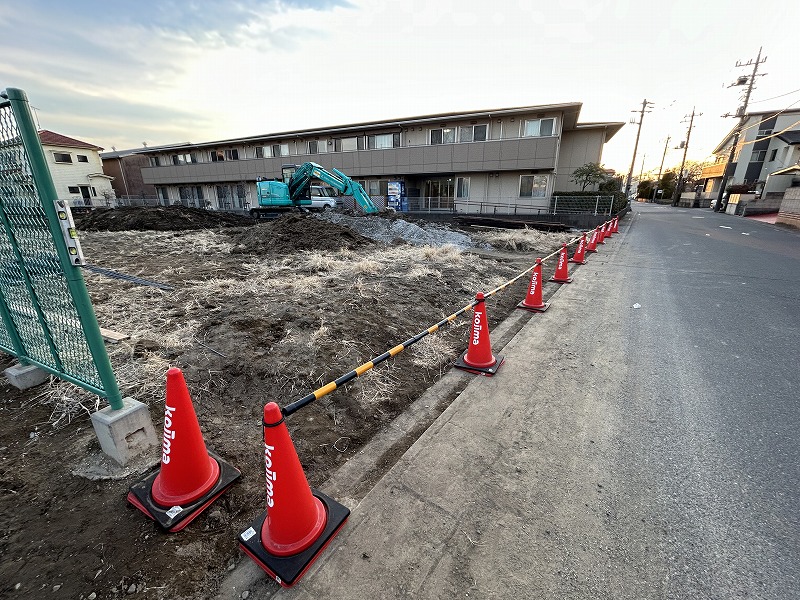 鷹野1丁目駐車場造成工事